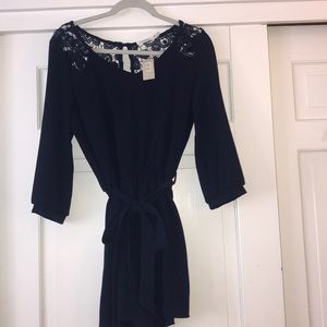 NWT Maurices 3/4 Sleeve Romper
